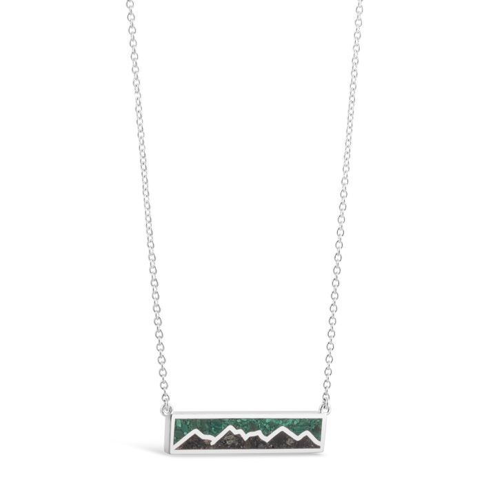 Luxe Mountain Bar Necklace