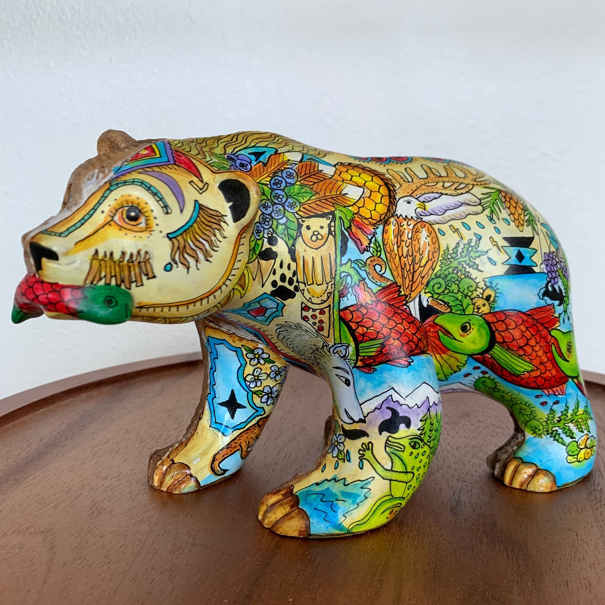 3D Bear Carving by Sue Coccia