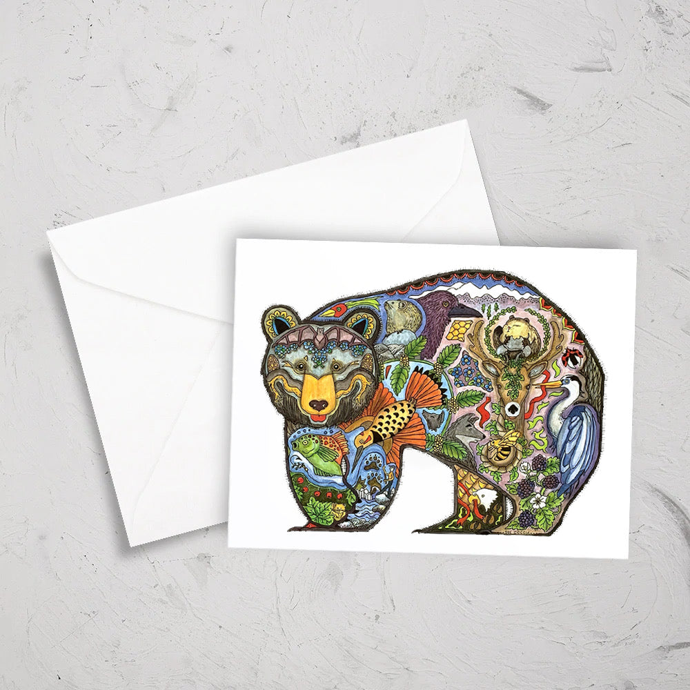 Black Bear Notecard