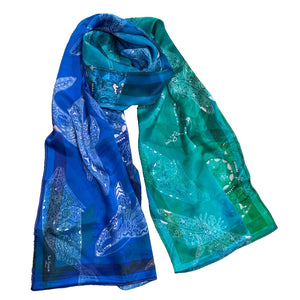 Ocean Spirits Silk Scarf