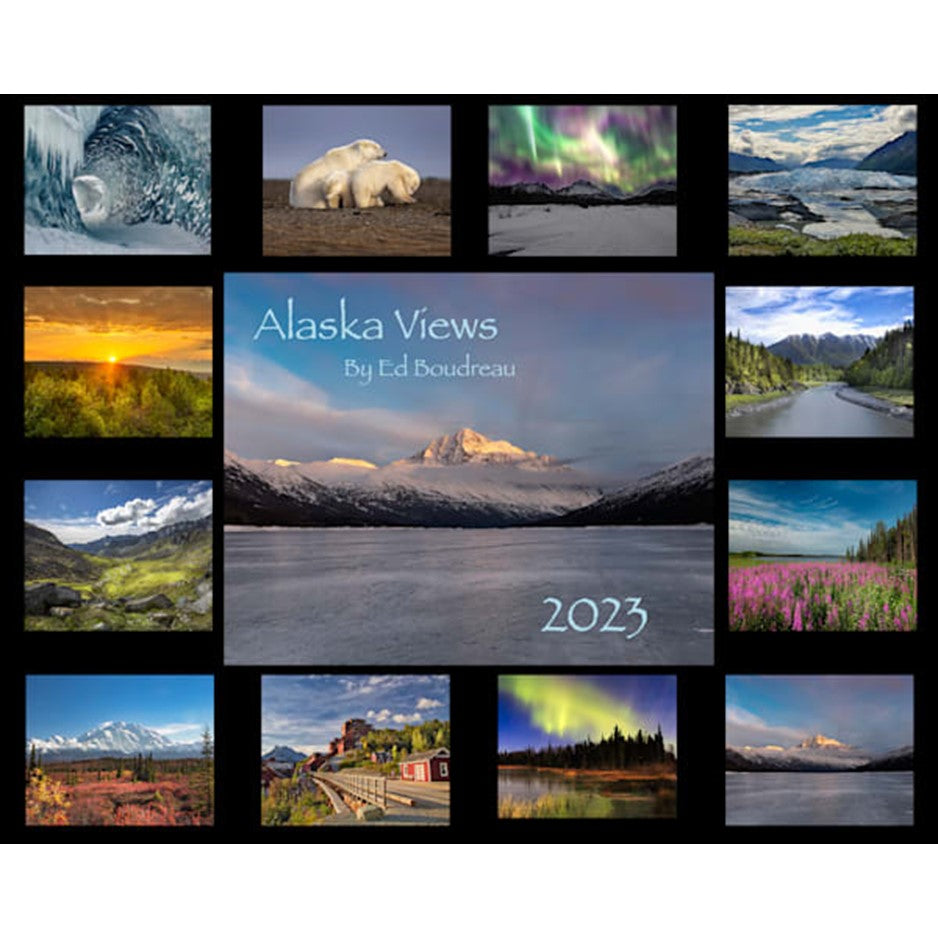 Alaska Views 2023 Calendar