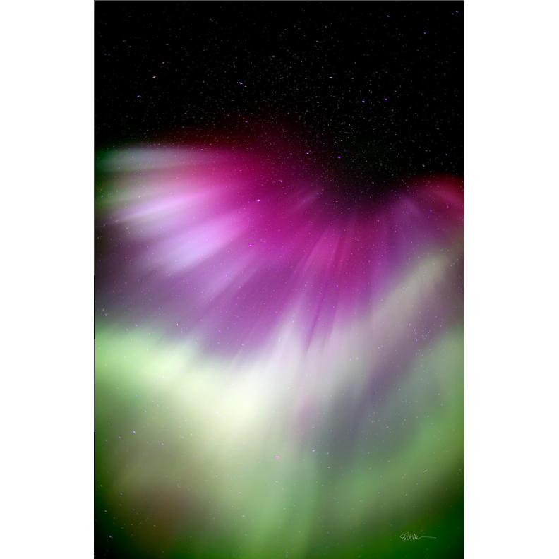 Astro Beam - Metal Print