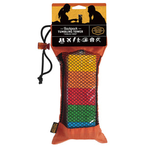 Backpack Tumbling Tower Game