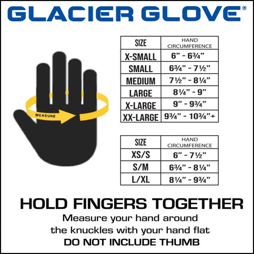 Alaska River Fingerless Gloves