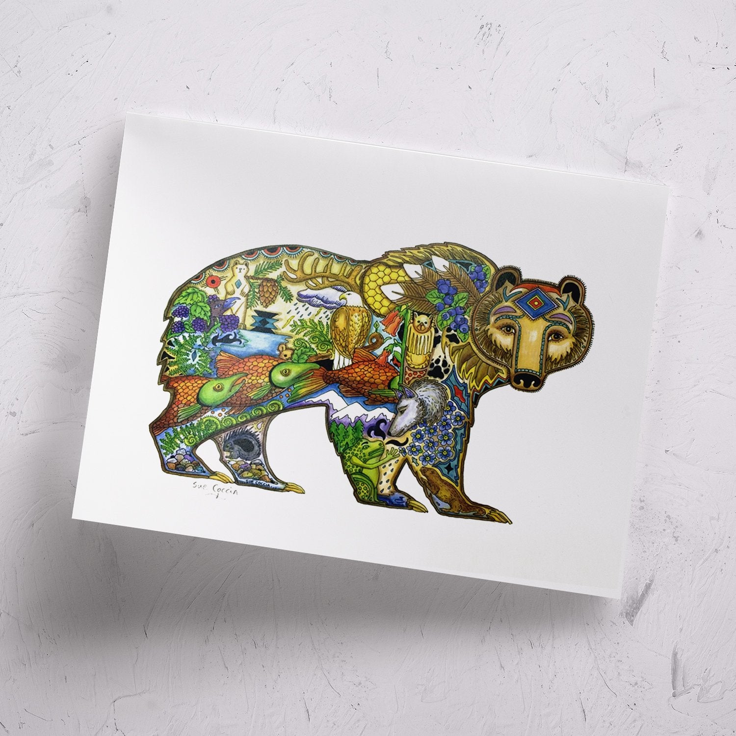 Sue Coccia Grizzly Print