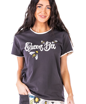 Queen Bee Pajama Tee - Women's