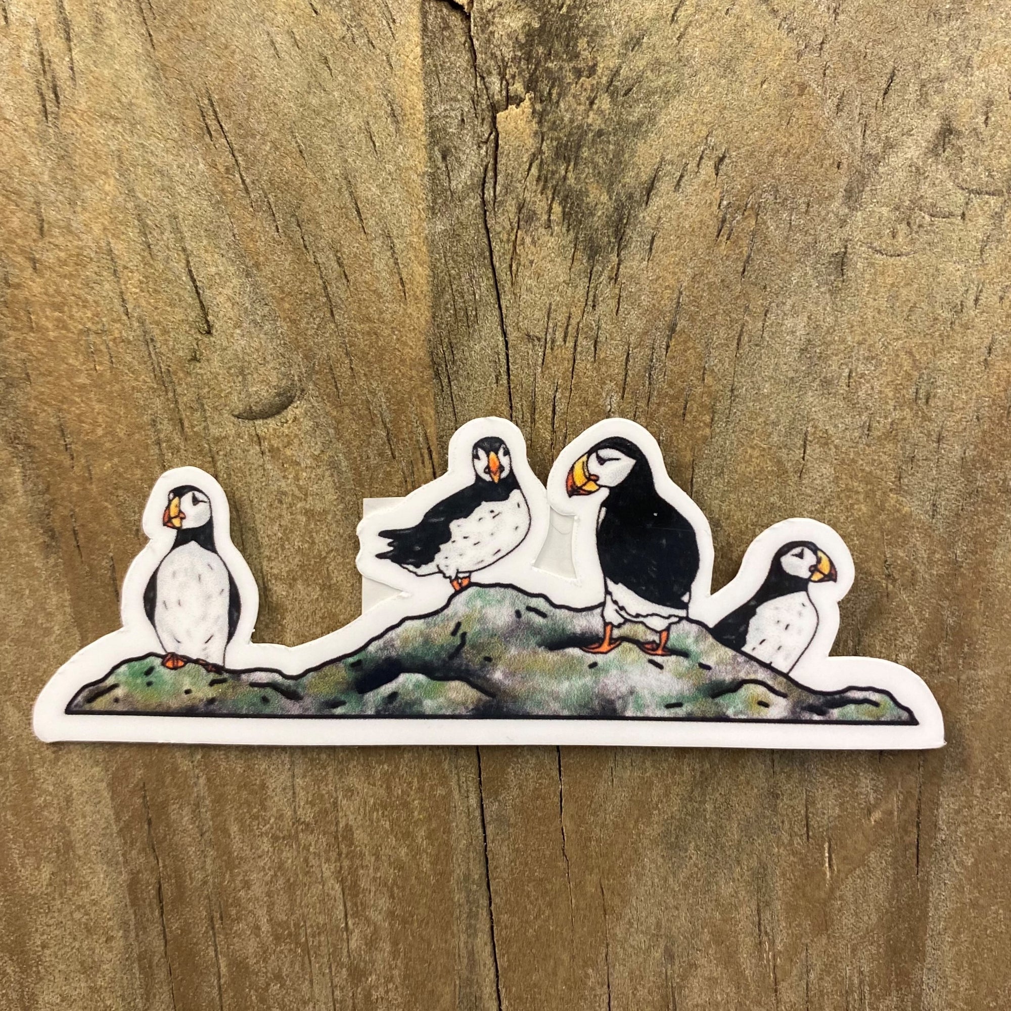 Puffin Group Sticker