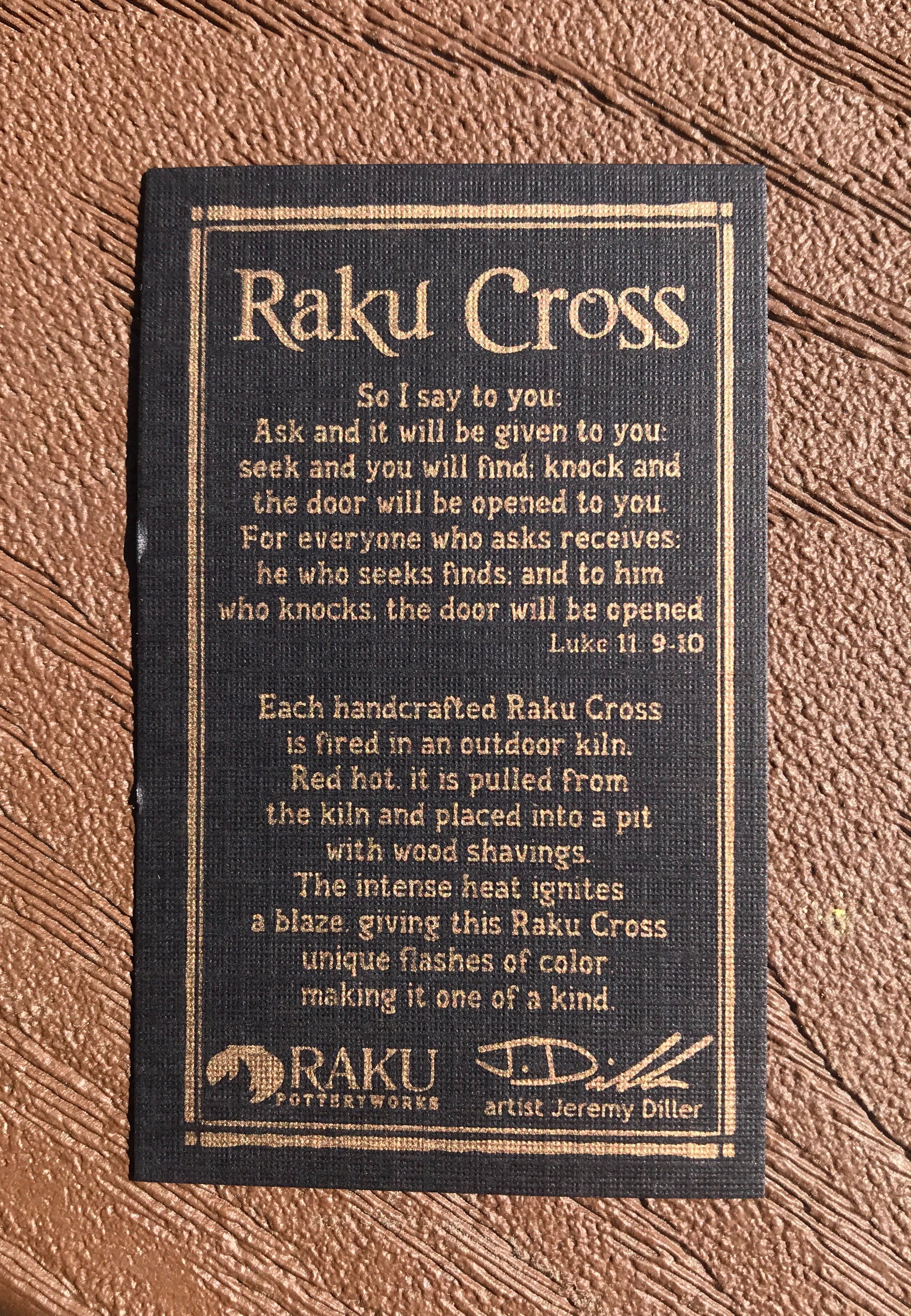 Raku Mini Cross 2.5"