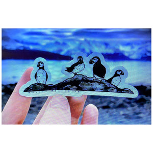 Puffin Group Sticker