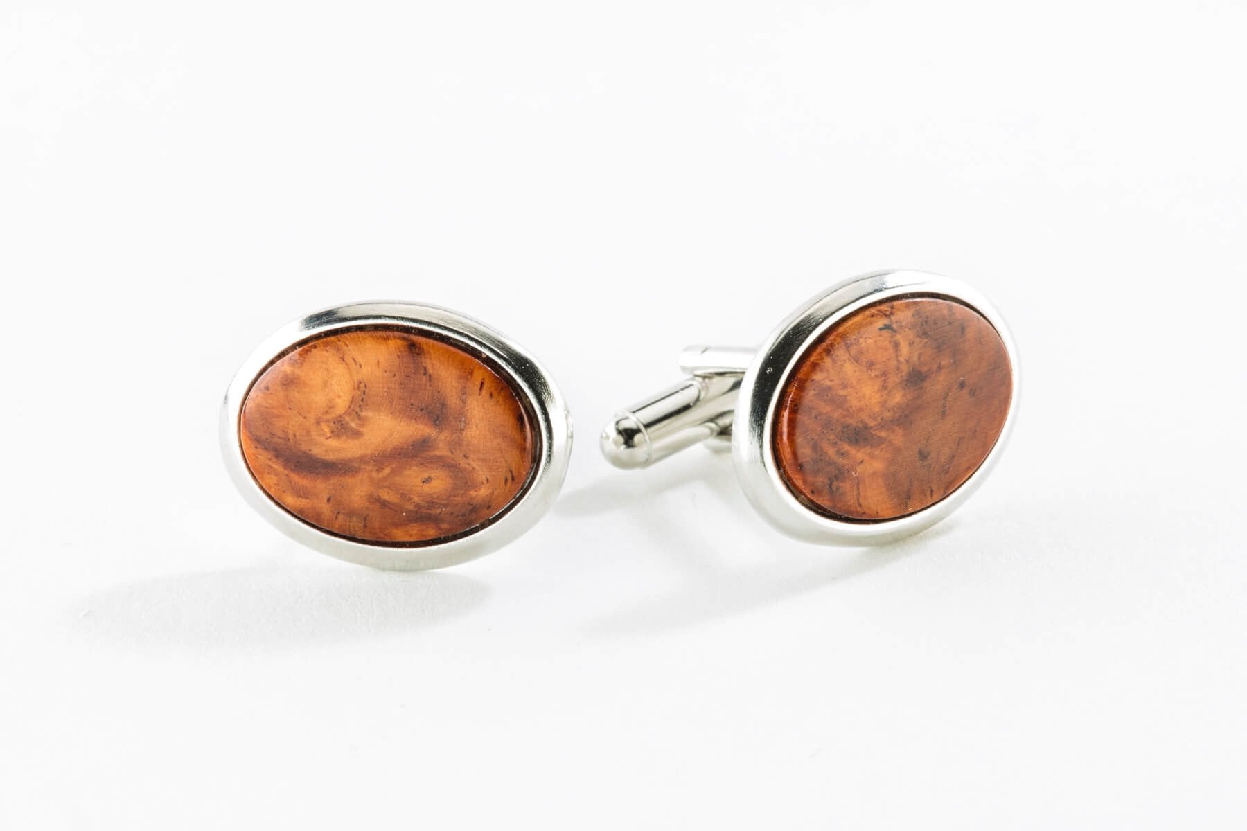 Oval Solid Cuff Link