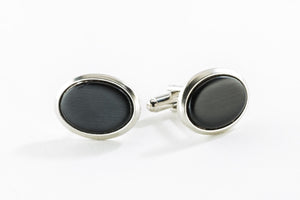 Oval Solid Cuff Link