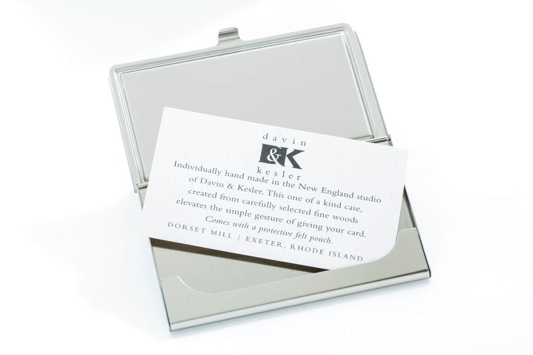 Inlay Business Card Holder