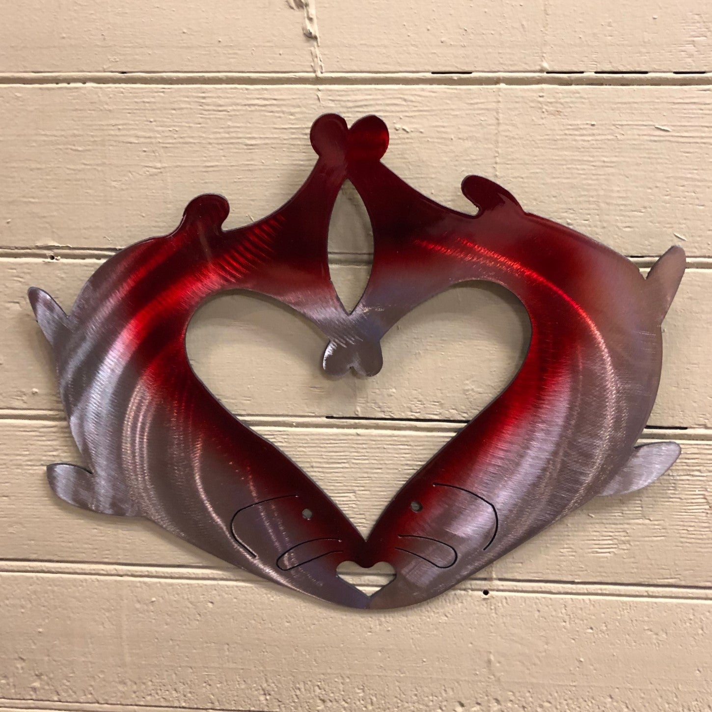 Heart Fish Red