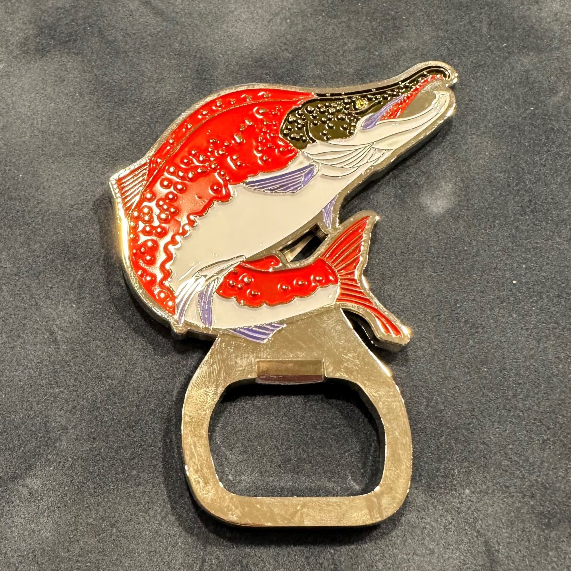 Salmon Magnet Bottle Opener