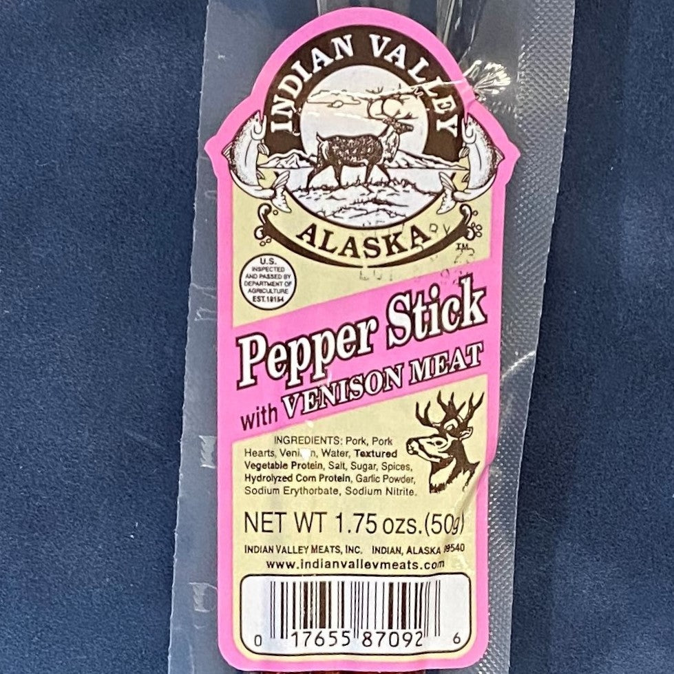 Pepper With Venison Stick