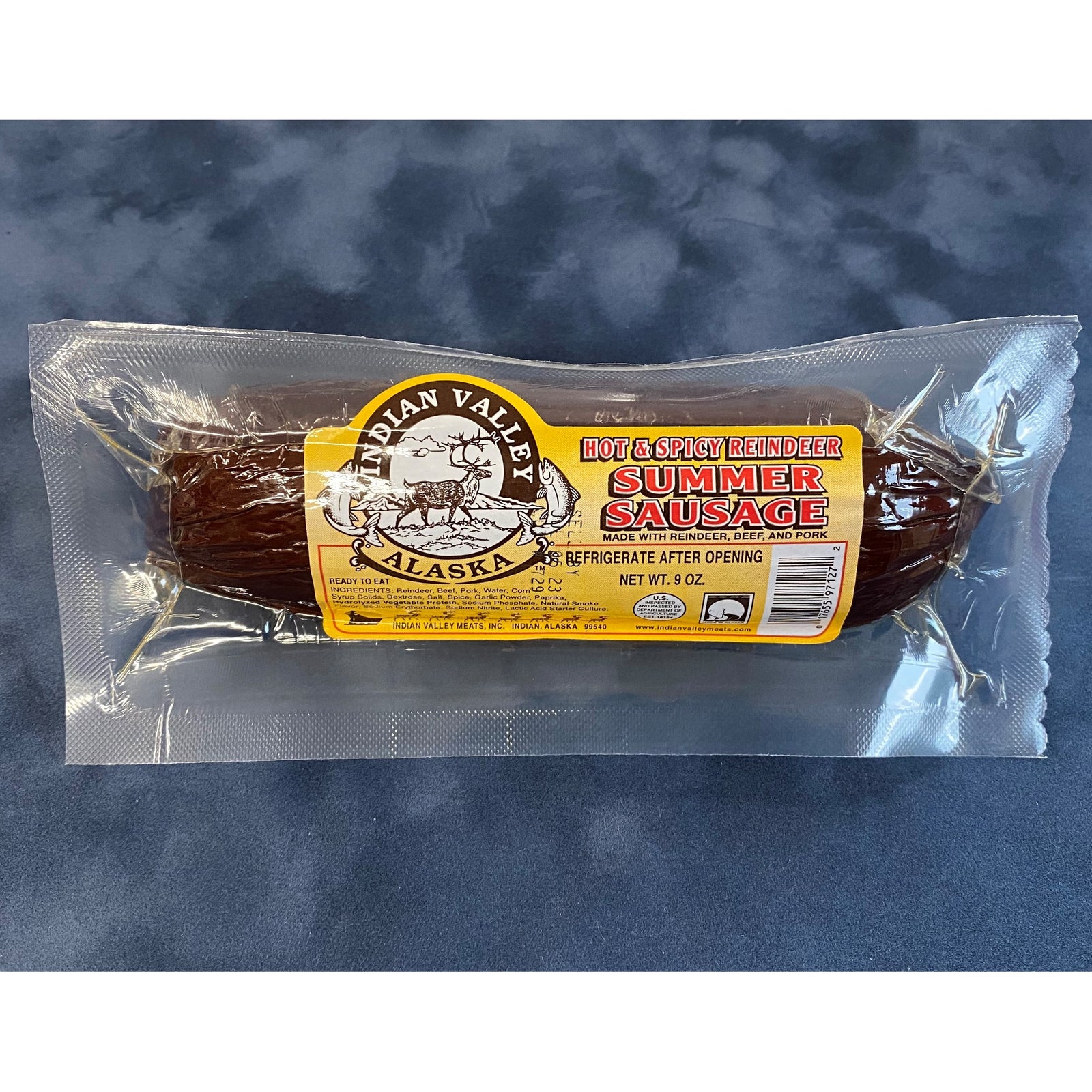 Hot and Spicy Reindeer Summer Sausage