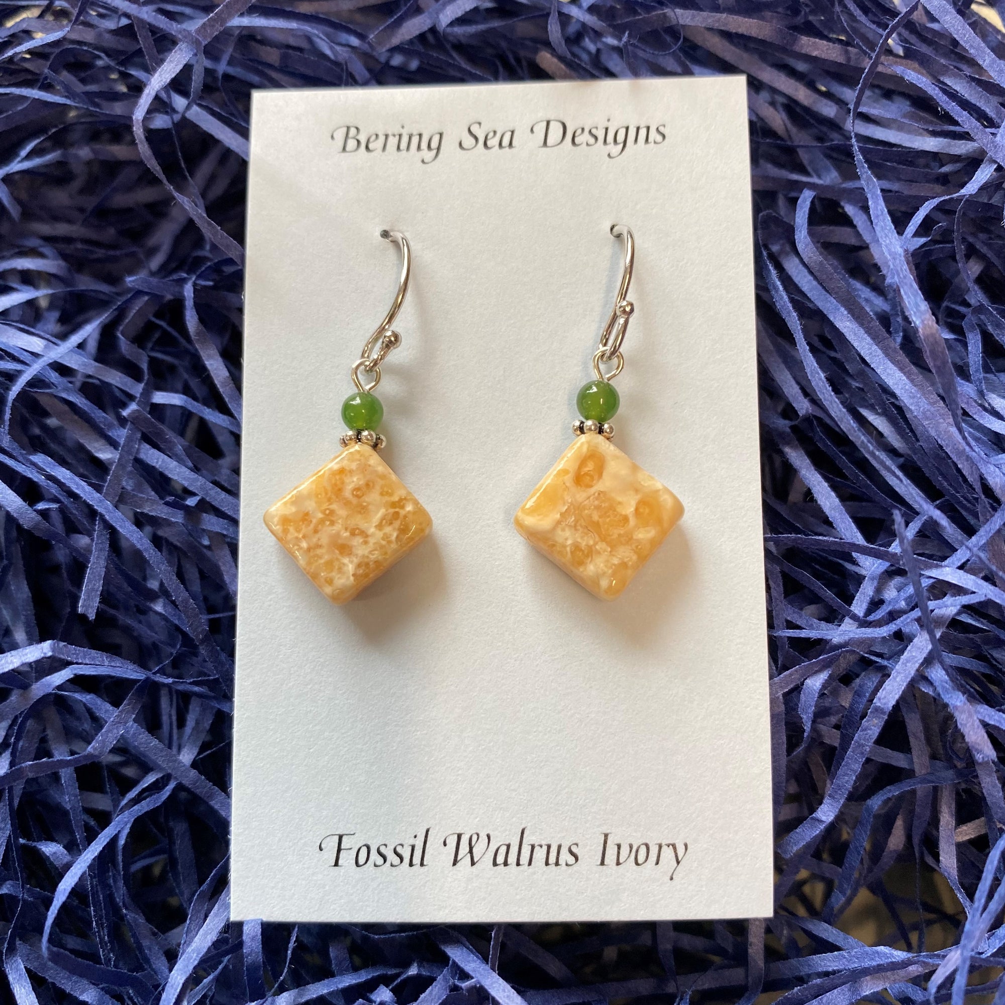 Walrus Ivory Earrings