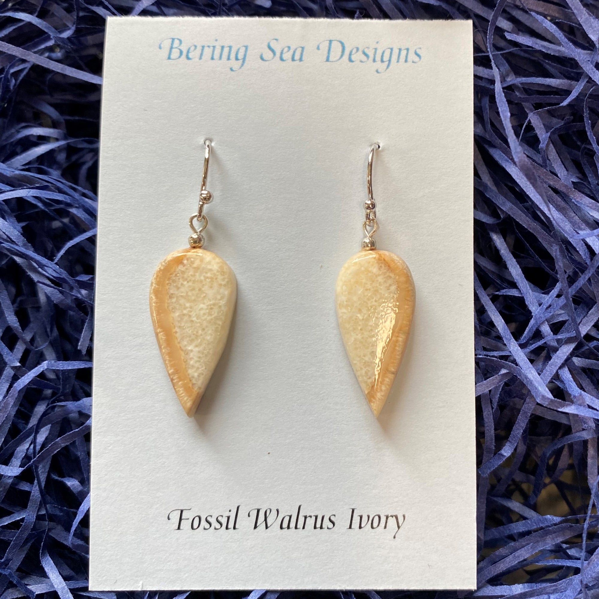 Walrus Ivory Earrings