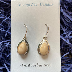 Walrus Ivory Earrings