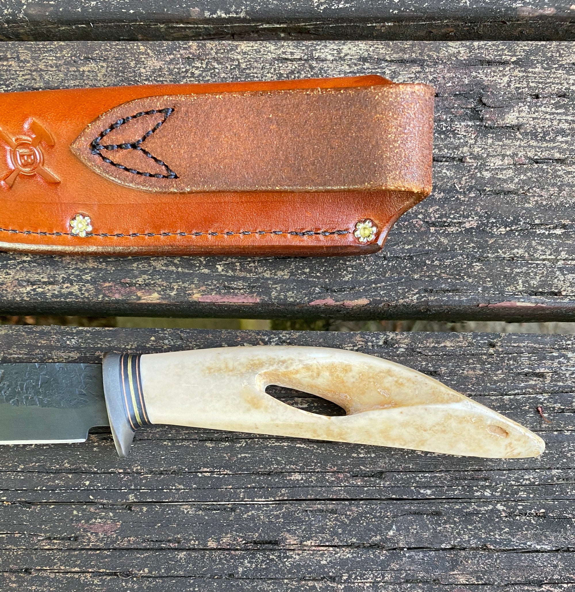 Walrus Ivory Eskimo Artifact Knife