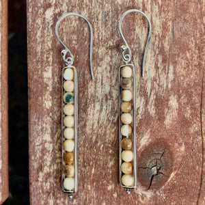 Mammoth Ivory Linear Earrings