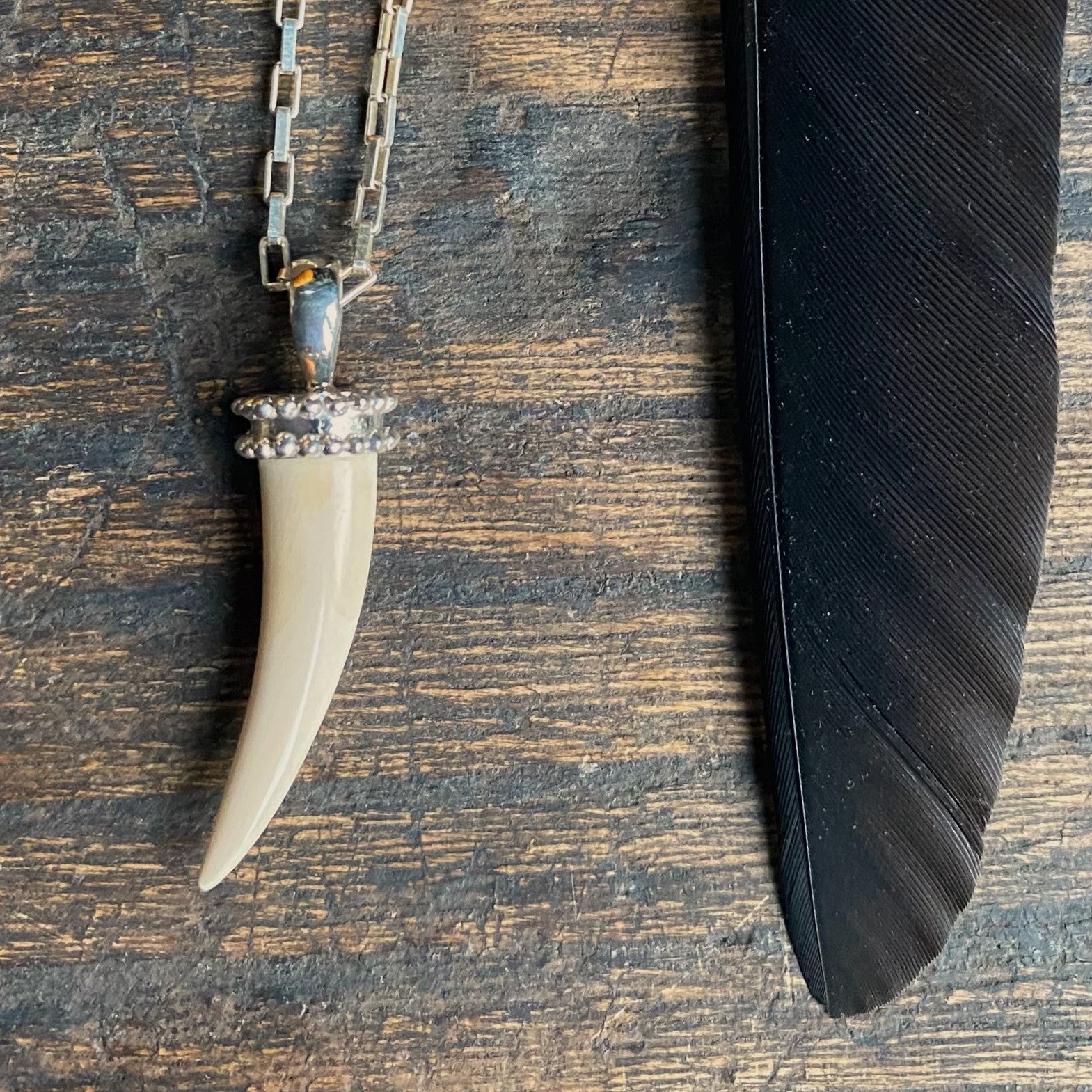 Small Mammoth Tusk Pendant