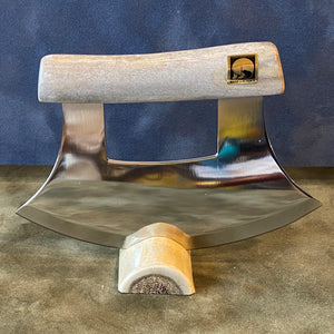 Polished Caribou Antler Ulu