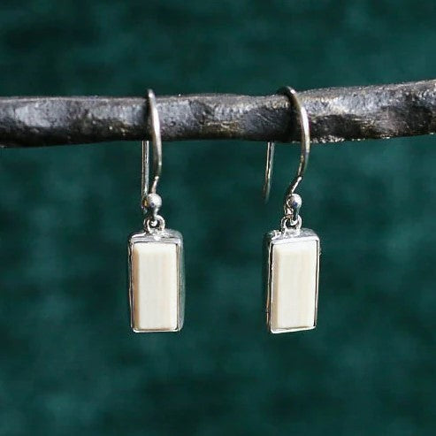 Rectangular Drop Earrings