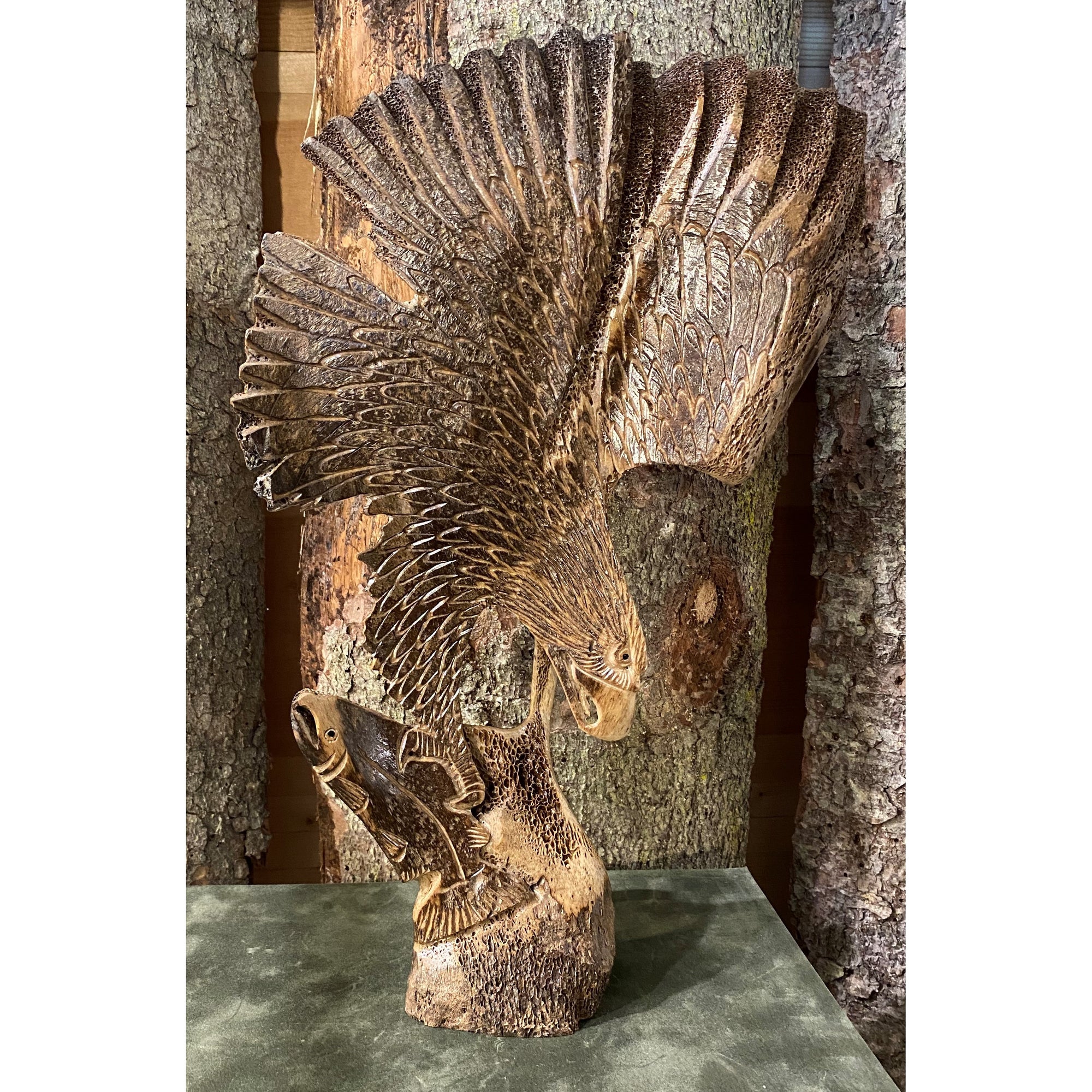 Scapula Eagle Figurine
