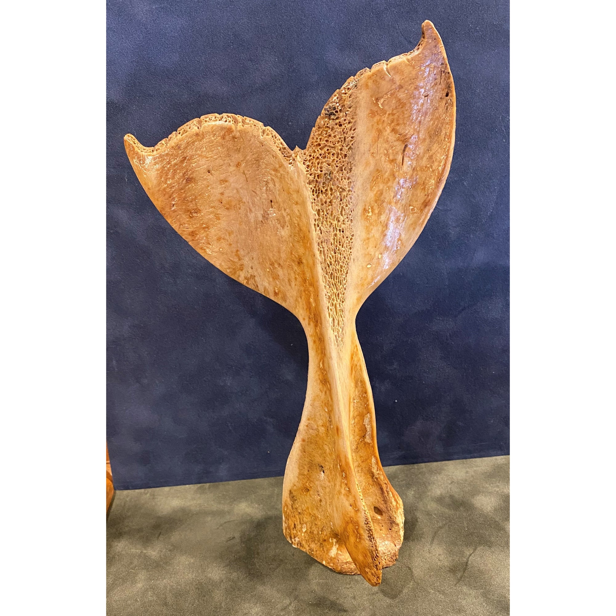 Scapula Whale Tail Figurine