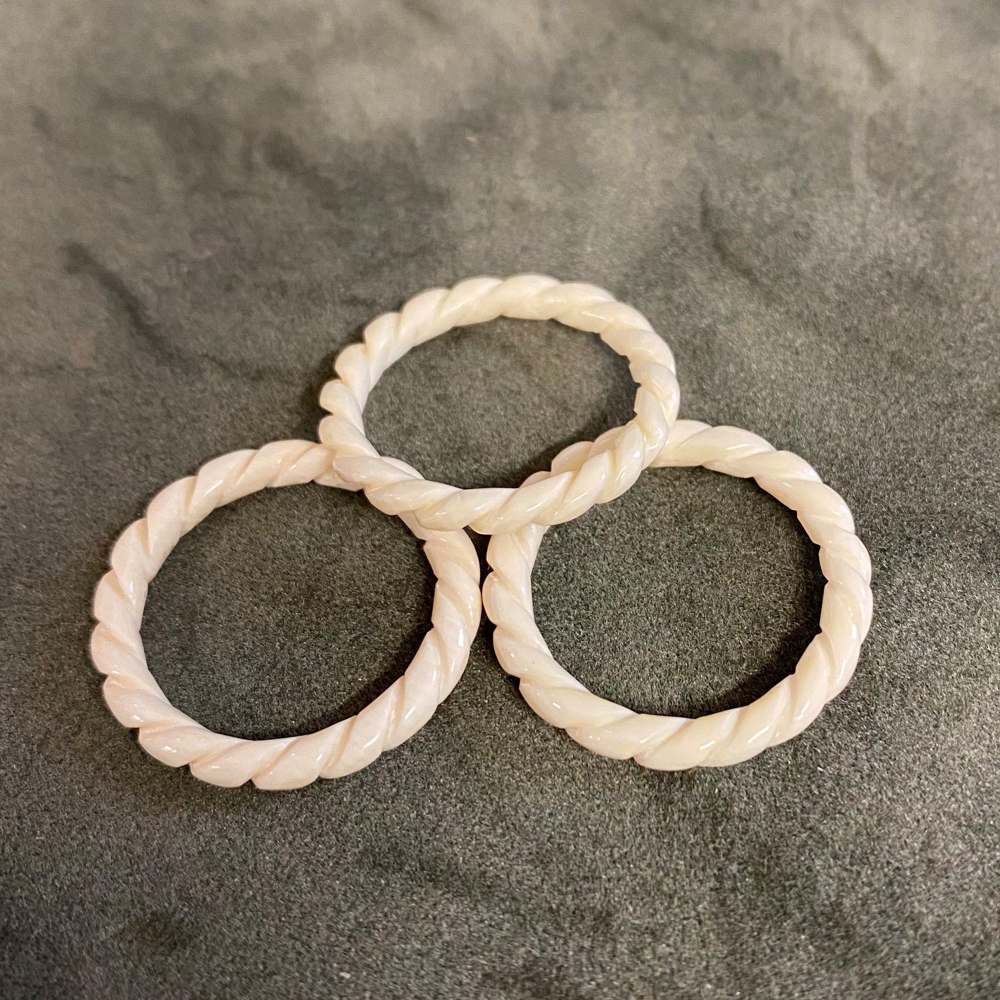 Woolly mammoth ivory ring sale