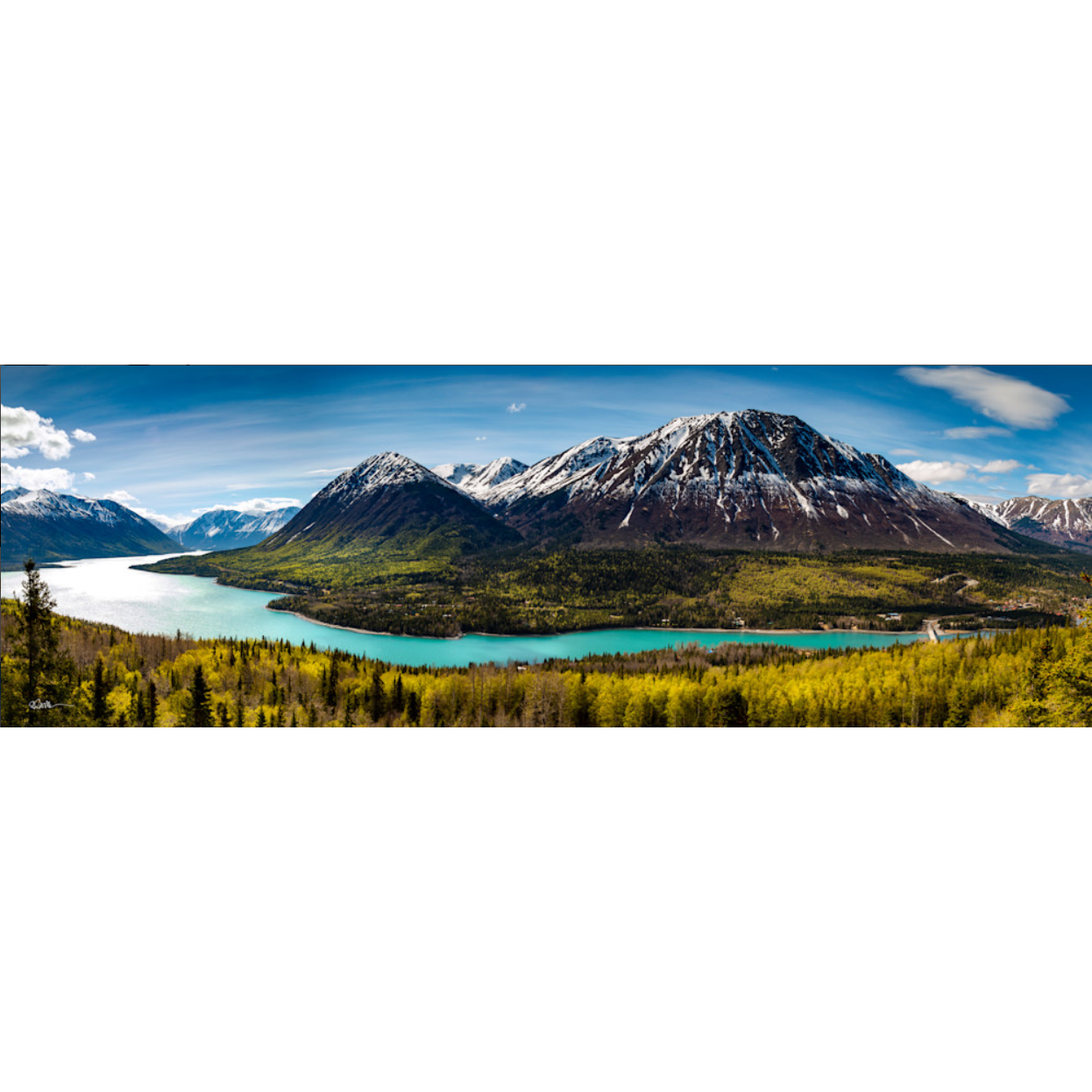 Kenai High - Matted Print