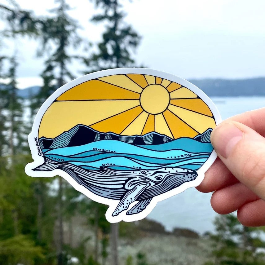 Humpback Whale Sticker