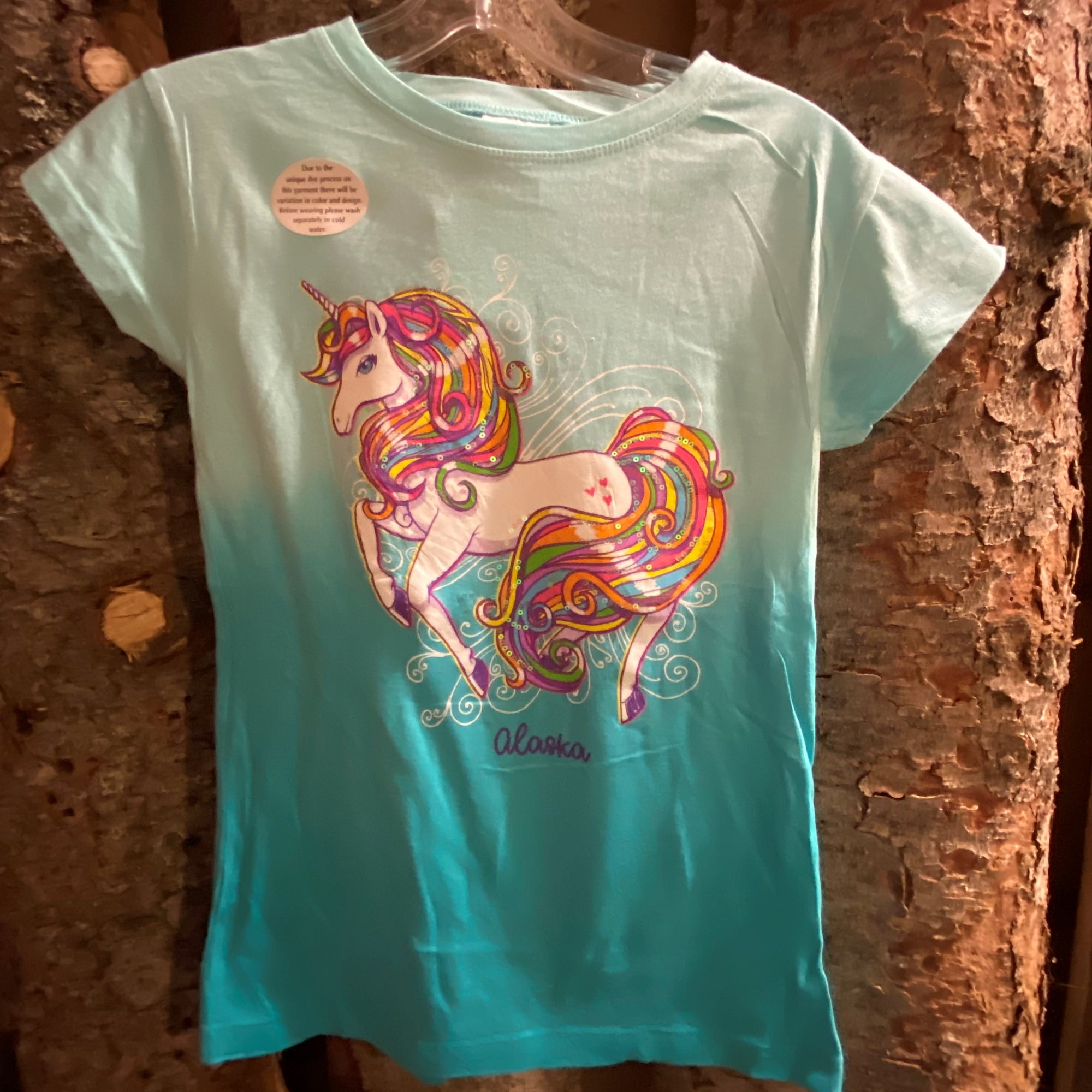 Iridescent Spangle Unicorn Tee