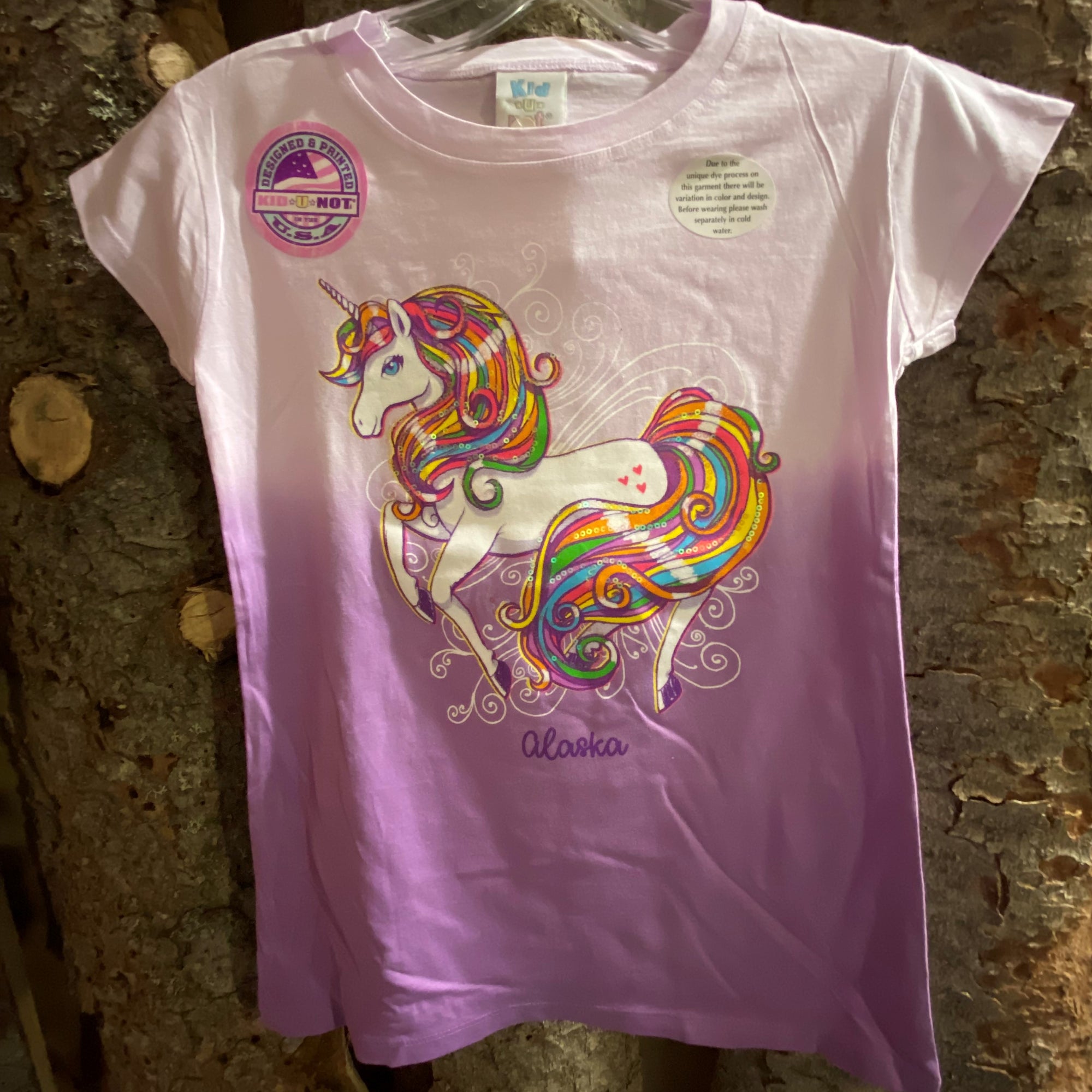 Iridescent Spangle Unicorn Tee