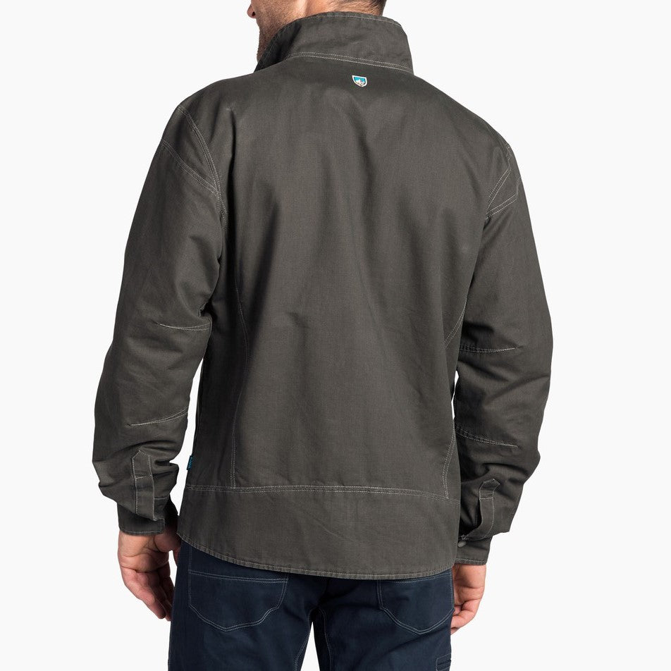 zz Burr Mens Jacket - Gun Metal