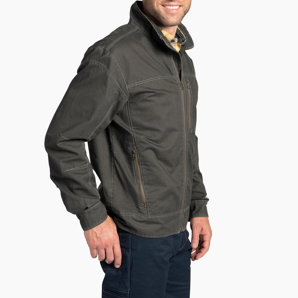 zz Burr Mens Jacket - Gun Metal