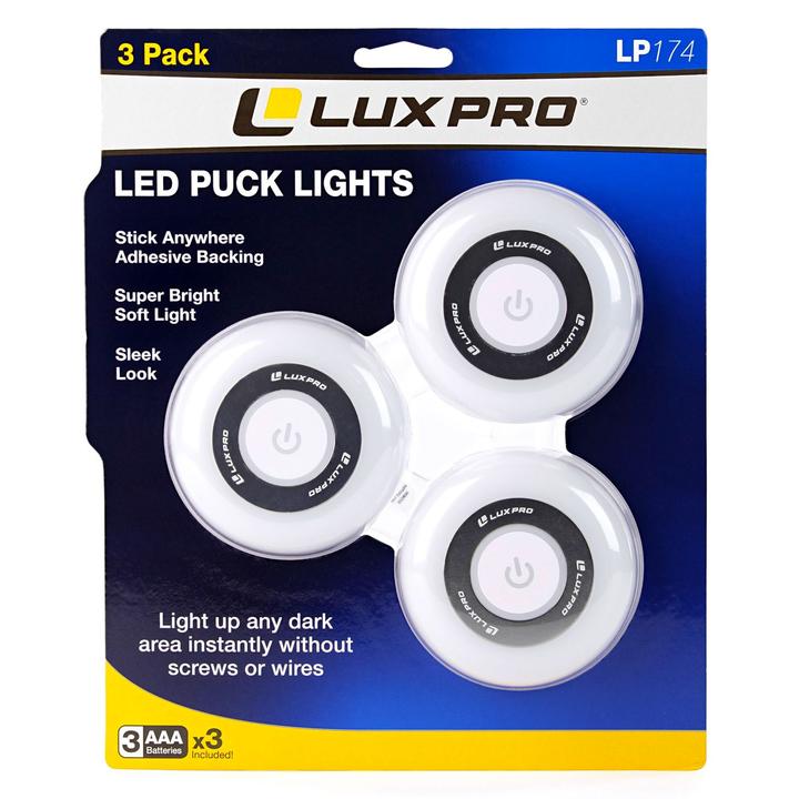 Button Light - 3 Pack