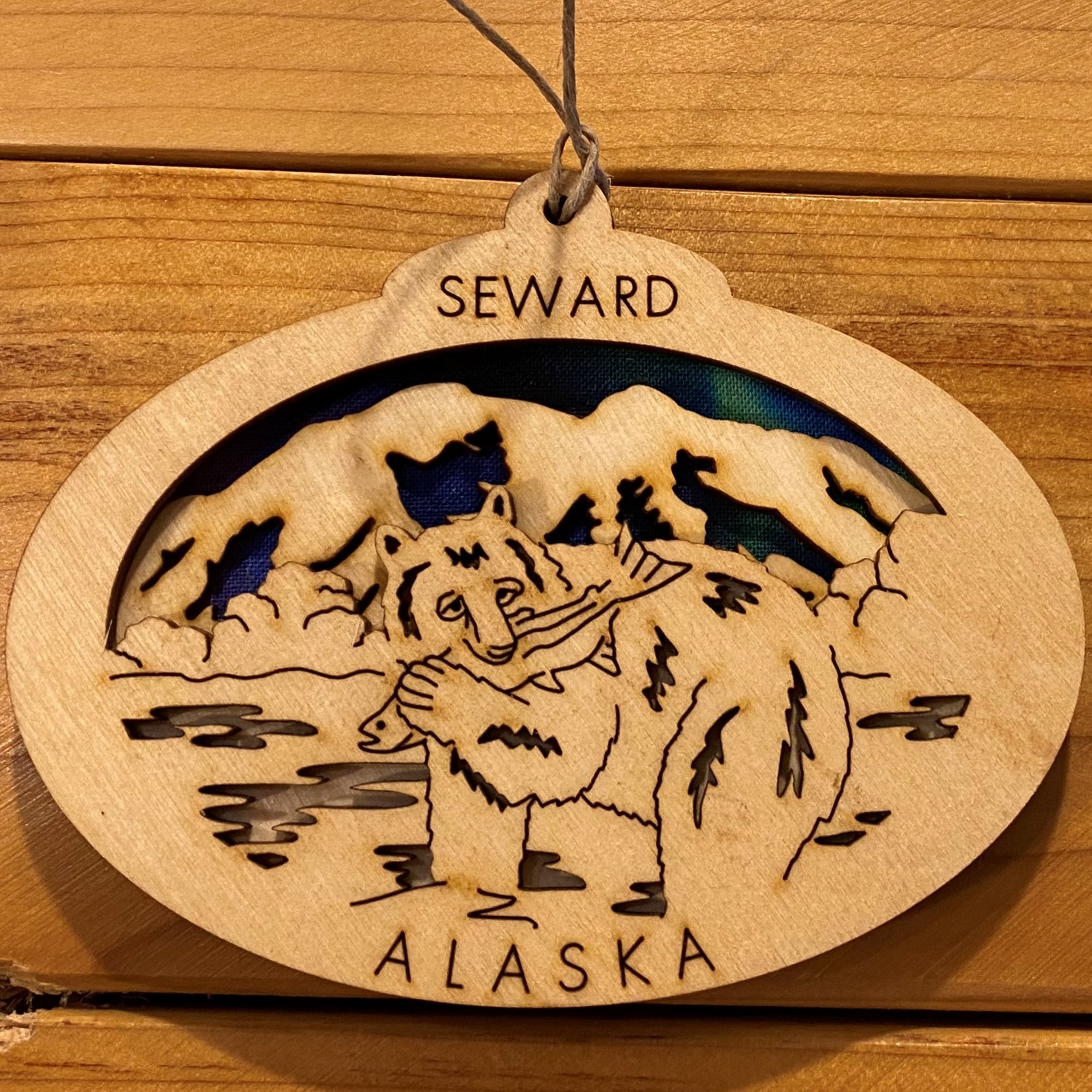 Wood Ornament 3 Layer