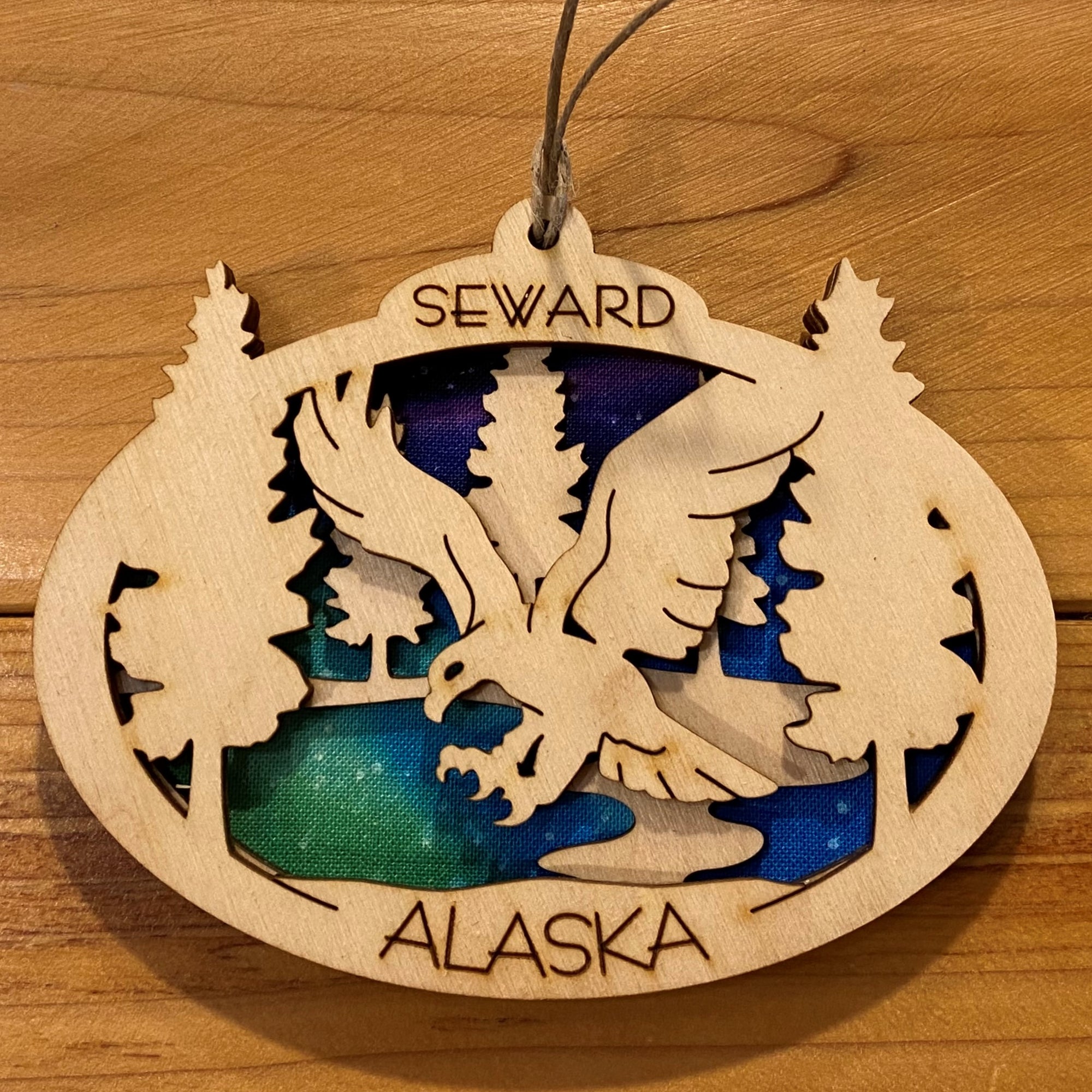 Wood Ornament 3 Layer