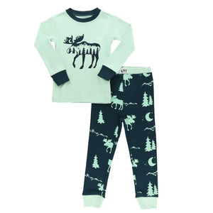 Mountain Moose Kid's Long Sleeve PJs