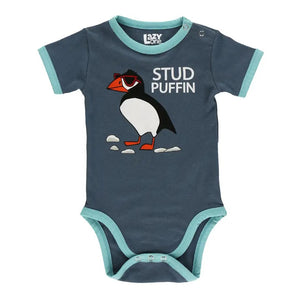 Stud Puffin Infant Creeper Onesie