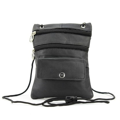 Leather Neck Purse