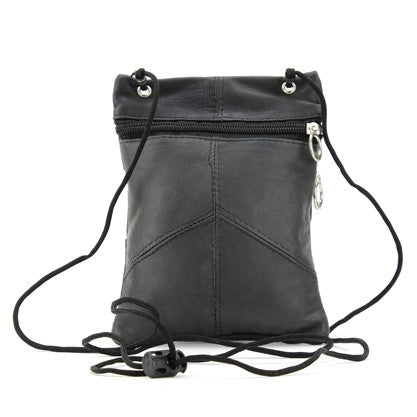 Leather Neck Purse