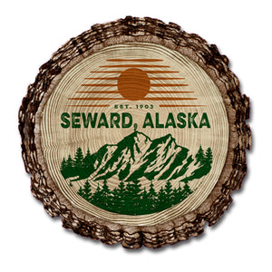 Established 1903 Wood Magnet