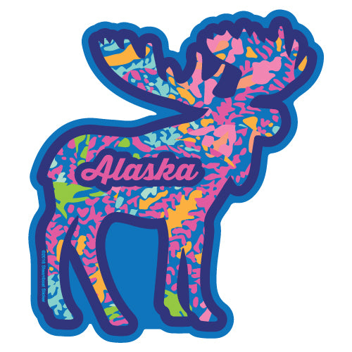 Lilly Moose Mini Sticker