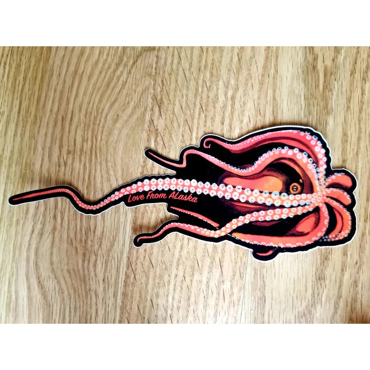 Giant Octopus Sticker