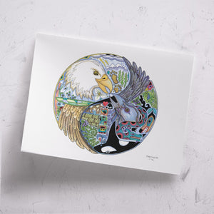 Sue Coccia Lovebird Print