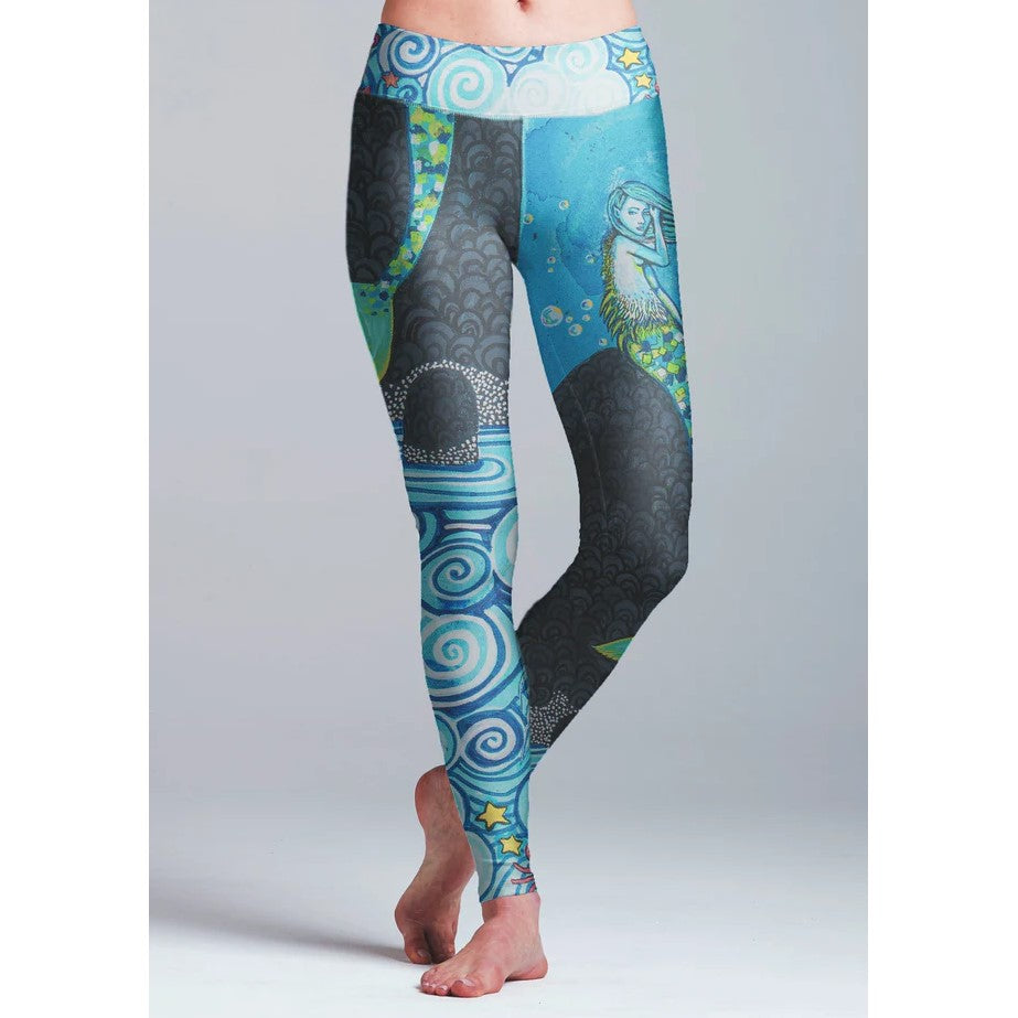 Mermaid Yoga Leggings