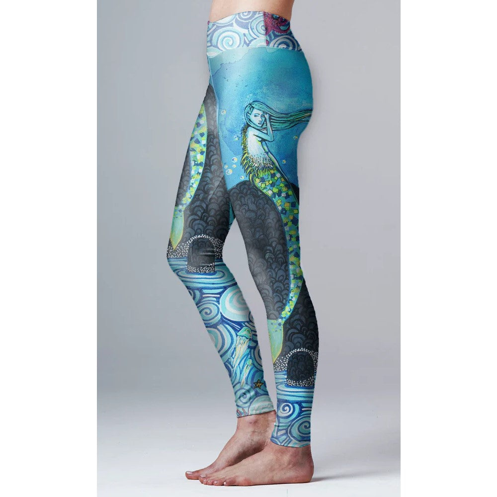 Mermaid Yoga Leggings